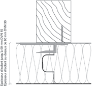 à la compression en sous-face de plafond Avantages L attache DVN permet un montage invisible pour une surface homogène.