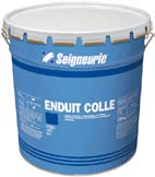Produit de calage ou de collage Enduit Colle est une pâte en phase aqueuse dans laquelle il faut ajouter 25 à 30 % de ciment