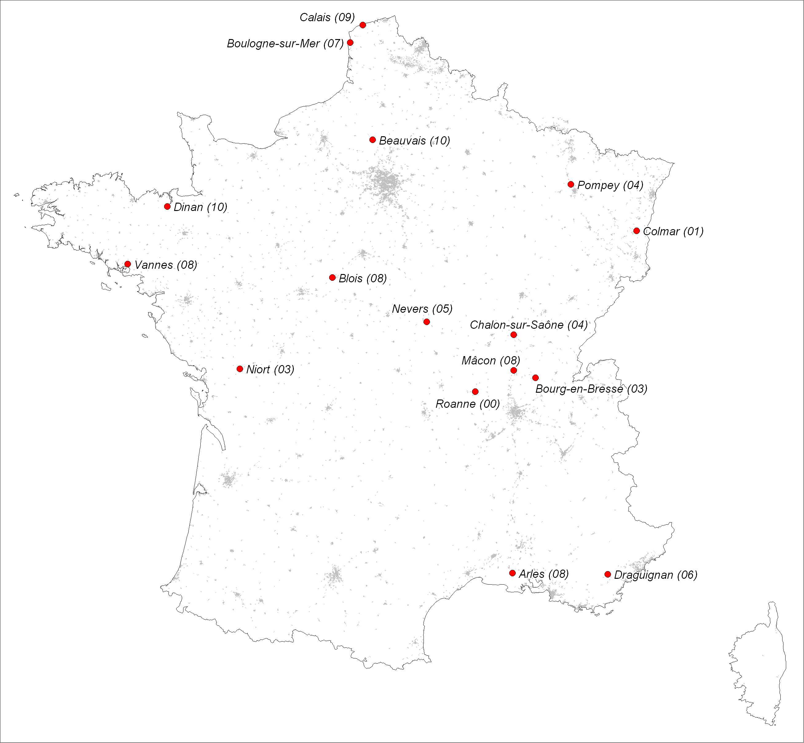 villes moyennes, depuis 2000 Sources : Certu, Cete Nord Picardie 212