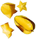 g 48 g Carambole ou fruit étoile Star fruit