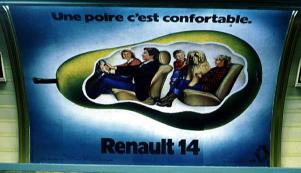 A titre d exemple, nous avons tous en mémoire la publicité suicide du constructeur automobile Renault, pour le modèle de R14 (1976), qui laissait comprendre au consommateur qu il pouvait être