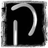 La lettre Tsadé est formée par un Noun courbé, symbole d'humilité, surmonté par un Youd, symbole de la domination de l'esprit divin, chevauchant les humbles.