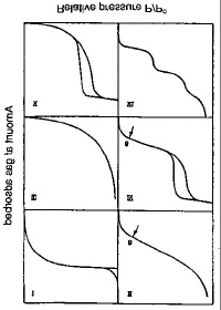 Chapitre II :Etude bibliographique Figure II.4.1 : Les six types d isotherme d adsorption d après la classification B.D.D.T.