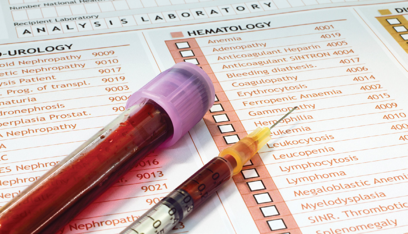 Comprendre les résultats de vos analyses de laboratoire Pour prendre en charge votre HPN, votre équipe de professionnels de la santé utilisent plusieurs analyses sanguines différentes.