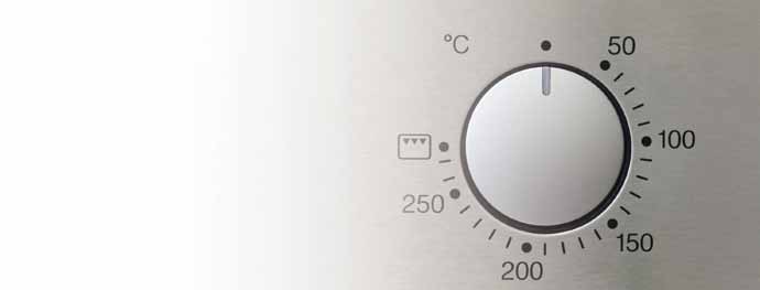 LES ÉQUIVALENCES Les équivalences approximatives de la température du four Thermostat 1 = 50 C Thermostat 2 = 90 C