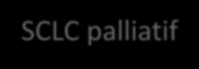 SCLC palliatif avec chimio