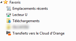 définir ses répertoires à surveiller sur PC le dossier transfert vers le Cloud d Orange est par défaut le répertoire de