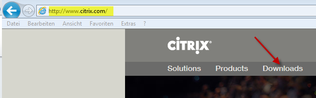 9 3 Installation de Citrix Receiver sur des appareils personnels Lancez la page
