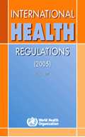RSI(2005) instauré en juin 2007 3 principes Toutes les menaces de santé publique Contrôle à la source Réponse appropriée Evènements à notifier à l OMS Liste de