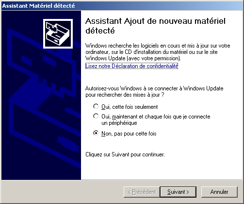 3 Driver FTDI - Installation sous Windows XP Prérequis 1 : Pour effectuer cette opération il est inutile d avoir l interface ELM327 connectée au véhicule Prérequis 2 : Télécharger les drivers USB