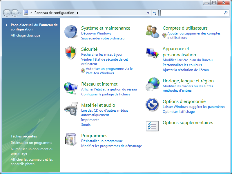 Si vous avez déjà installé le logiciel 4. Désinstallez le logiciel. Pour Windows 7/Windows Vista 1. Sélectionnez le menu Démarrer Panneau de configuration Programmes. 2.