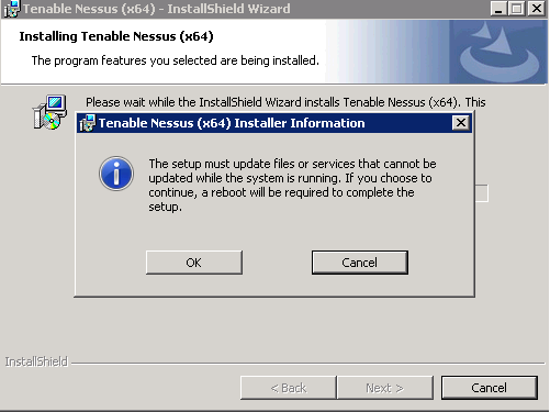 Cliquez sur «Yes» (Oui) pour autoriser Nessus à tenter de supprimer l'ensemble du dossier Nessus ainsi que tout fichier ajouté manuellement, ou sur «No» (Non) pour conserver le dossier Nessus ainsi