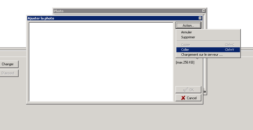 Etape 4 Basculez dans la fenêtre de l environnement terminal-serveur du logiciel CertiBru-Res. Etape 5 Cliquez sur le bouton «Afficher photo certificat».