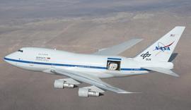 Doc. 5 : Situations de quelques observatoires (.) avec, pour certains, les domaines d ondes observées Le télescope Sophia à bord de son Boeing 747 est spécialisé dans l'observation infrarouge.