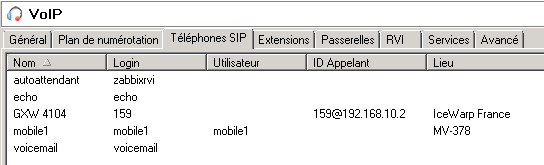 Serveur IceWarp - Guide de configuration de la VoIP 5 Si un utilisateur compose 60charlotte@iwdemo.fr, tous les appels qui lui sont destinés seront renvoyés vers charlotte@iwdemo.