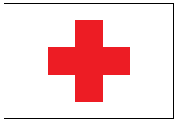 Exercice 3 : L emblème de «la croix rouge» est imprimé sur un fanion rectangulaire de 1,25m de long et 1m de large. La croix est constituée de 5 carrés identiques.