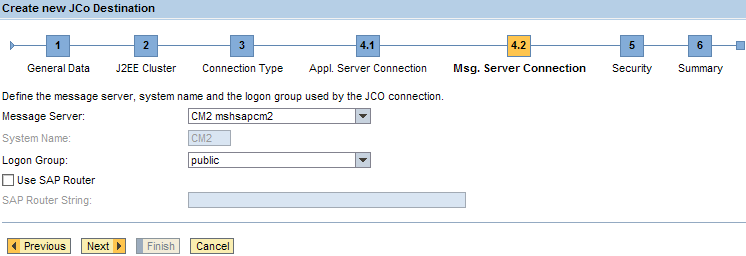 Dans le champ Name saisissez le nom du connecteur. Ce nom doit être unique. Dans le champ Client saisissez le numéro du mandant SAP utilisé par le connecteur.