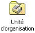 Les Unités d organisation (OU) Une unité d organisation est un objet conteneur utilisé pour organiser les objets au sein du domaine.