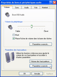 Français English INSTALLATION DU SYSTÈME INSTALLATION DU SYSTÈME 2. Dans le Panneau de configuration de Windows XP, double-cliquez sur l icône Sons et multimédias (Figure 5). 3.