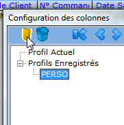 Les bases Création de profil de tables Wintrans version 9 est personnalisable. On peut le paramétrer pour Profil : permet de modifier l'ordre des colonnes, d'en enlever de l'affichage écran.
