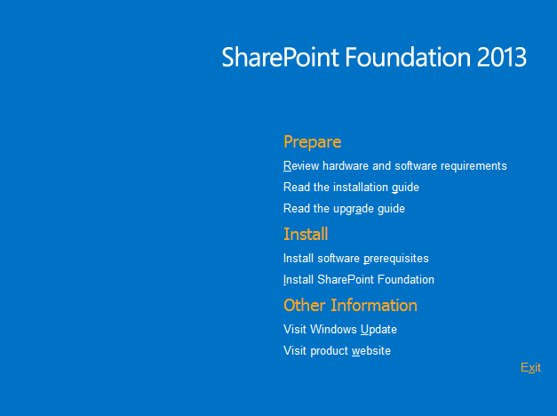 Installation des prérequis SharePoint nécessite toujours un ensemble de composants pour fonctionner.