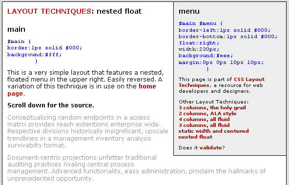 CSS fluide & Responsive <html><head><title>glish.