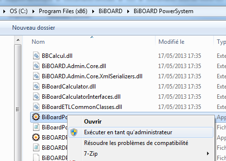 Saisir l adresse complète du serveur Web BiBOARD (exemple : http://serveur/).