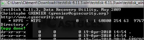 Etape suivante : Récupérer ses fichiers Récupérer ses fichiers Avec TestDisk, vous pouvez facilement accéder au contenu d'une partition RAW même si elle n'est pas accessible sous Windows.