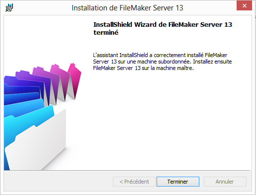 Chapitre 3 Déploiement de FileMaker Server sur plusieurs ordinateurs 29 1 OS X : Si vous ne disposez pas d'une mise à jour minimale de Java Runtime Environment version 7, vous êtes invité à autoriser