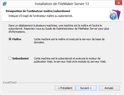 Chapitre 3 Déploiement de FileMaker Server sur plusieurs ordinateurs 30 5. Lisez les informations de la rubrique Avant de commencer.
