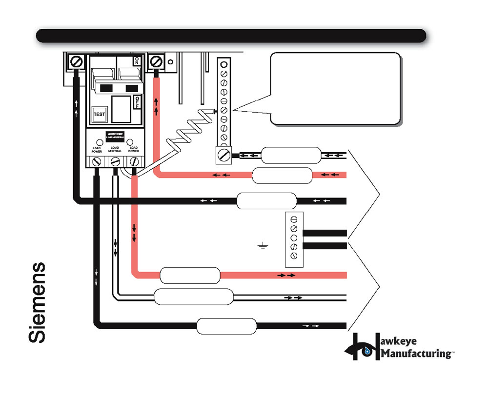 5 Electrical Wiring Seimens Diagram 240V GCFI SPA WIRING DIAGRAM FOR CERTIFIED ELECTRICIANS REFERENCE ONLY IMPORTANT: The white neutral wire from the back of the CFGI MUST be connected to an incoming