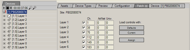 Piccolo 65 / 70 Pour transmettre les données Dmx par Ethernet en protocole ArtNet, vous devez aussi configurer le menu de