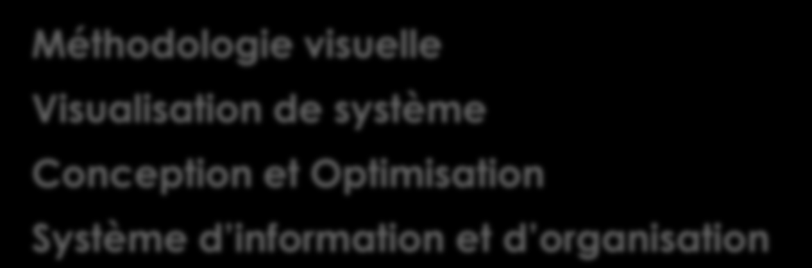 Méthodologie visuelle Visualisation de système Conception et Optimisation Système d
