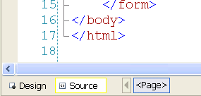 4 Découvrir Visual Web Developer Express Edition Dans cet exercice, vous allez apprendre à : - Dessiner des contrôles sur la page web. - Utiliser l éditeur de source HTML de VWD.
