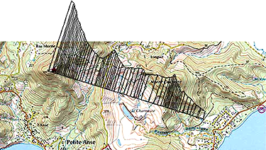 3 Fabrication d'un profil en long Les cartes topographiques peuvent donner lieu à des coupes de terrain, dans lesquelles on exagère généralement l'échelle des altitudes.