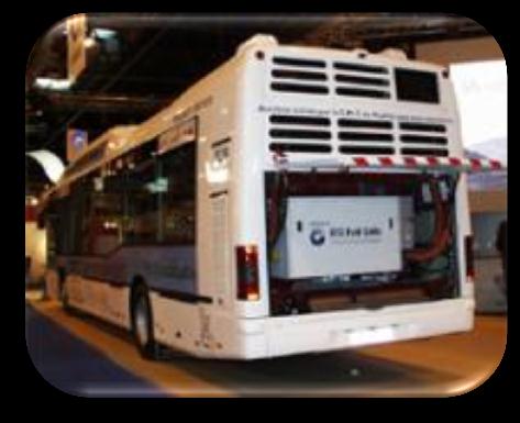 Bus à pile à Hydrogène 2001-2006 BUS CITYCLASS HYBRID PILE A COMBUSTIBLE 2 PROTOTYPES TURIN MADRID 1 véhicule