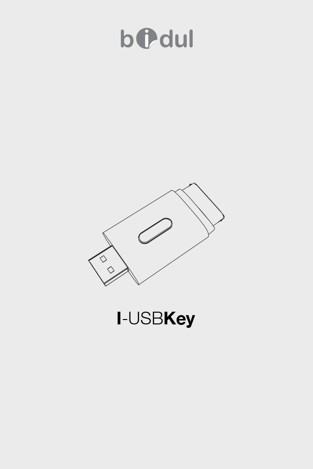 (1) Connectez la clé I-USBKey sur le port USB d un Mac/PC, Copiez des fichiers sur