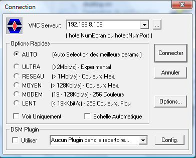3.3. Contrôle à distance à l aide d un logiciel de téléassistance (Ultr@VNC Viewer ou Smart Access Anywhere) 3.3.1.