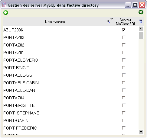 L outil AWLDAP.exe permet de gérer les serveurs déclarés dans l Active Directory. Cet utilitaire permet d enregistrer ou de supprimer des serveurs de l annuaire LDAP.