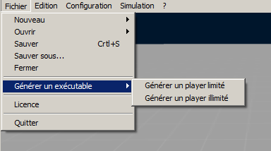 Players à durée limitée VIRTUAL UNIVERSE PRO permet de générer des players, limités à une durée d utilisation de 2 minutes (fermeture du player au bout de 2 minutes après son ouverture).