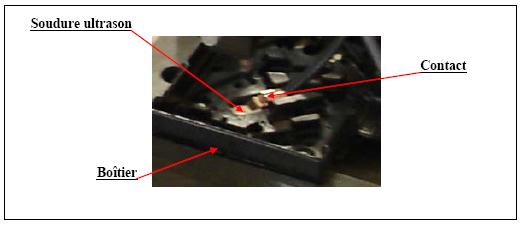 Chapitre 5 : Application industrielle Figure. 71 Schéma d une agrafe Pour ce type d agrafe la partie active sert à monter le câblage sur le châssis de la voiture.