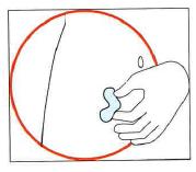 3) Comment préparer le point d injection Choisissez la partie du corps à préparer pour l injection.
