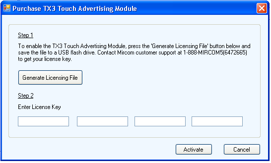 Configuration de l apparence Activation du module de publicité Pour activer le logiciel du module de publicité, suivez les étapes suivantes: 1.
