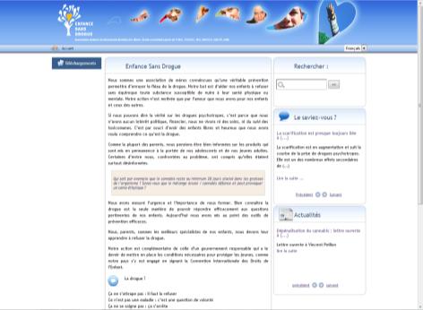 Site : http://www.infordrogues.be Auteur : Site belge Infor-Drogues, association d'information et d'aides aux personnes confrontées à une problématique de drogue.