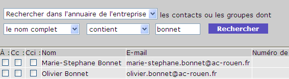 4) Webmail De n importe quel ordinateur connecté du monde : https://webmail.ac-rouen.