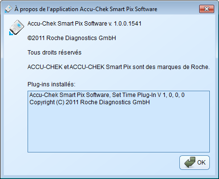 Remarque concernant la version du logiciel Remarque concernant la version du logiciel Le présent manuel d'utilisation concerne le logiciel Accu-Chek Smart Pix version 1.