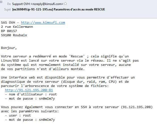 Reconfigurer ESXi suite une fausse manipulation Uniquement si le fichier /etc/vmware/esx.conf a été sauvegardé!