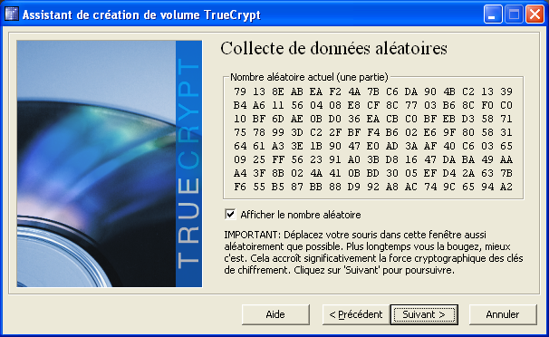 Chiffrement d un disque système sous Windows à l aide de TrueCrypt Choisir un mot de passe robuste et mémorisez le puis