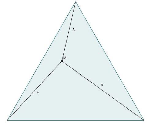 b) Géométrie Problème 41 Hyper classique: ABCD est un carré, AEB et BCF sont équilatéraux. D, E et F sont-ils alignés? Problème 42 Les points C, E et F sont-ils alignés (tous les angles sont droits)?