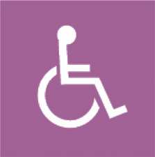 Accessibilité des personnes handicapées au sein des salons (suite) ESCALIERS Un des escaliers doit être utilisable par des personnes à mobilité réduite ayant des difficultés pour se déplacer (sauf s
